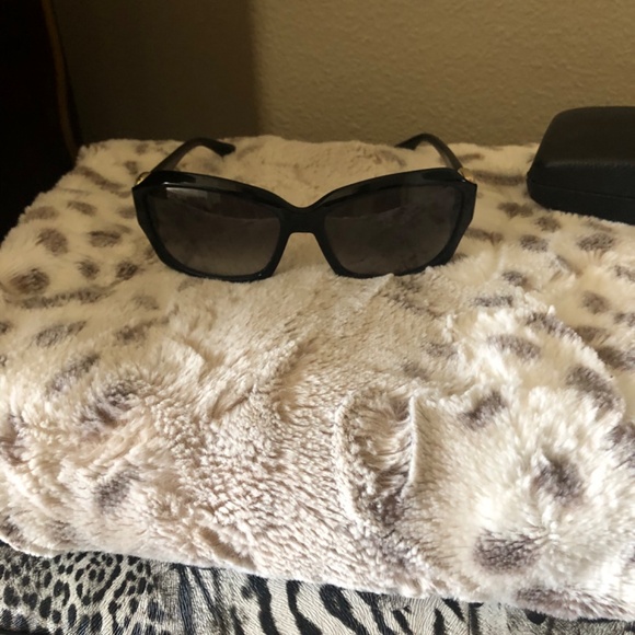 David Yurman Black Albion Gold Vermeil Citrine Quartz Sunglasses - Picture 2 of 9